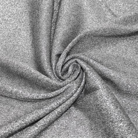 silver metallic knit jersey fabric|Metallic Knit Jersey .